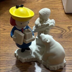 Department 56 Snowbabies Guest Collection 
“A Gift so Fine Madeline”